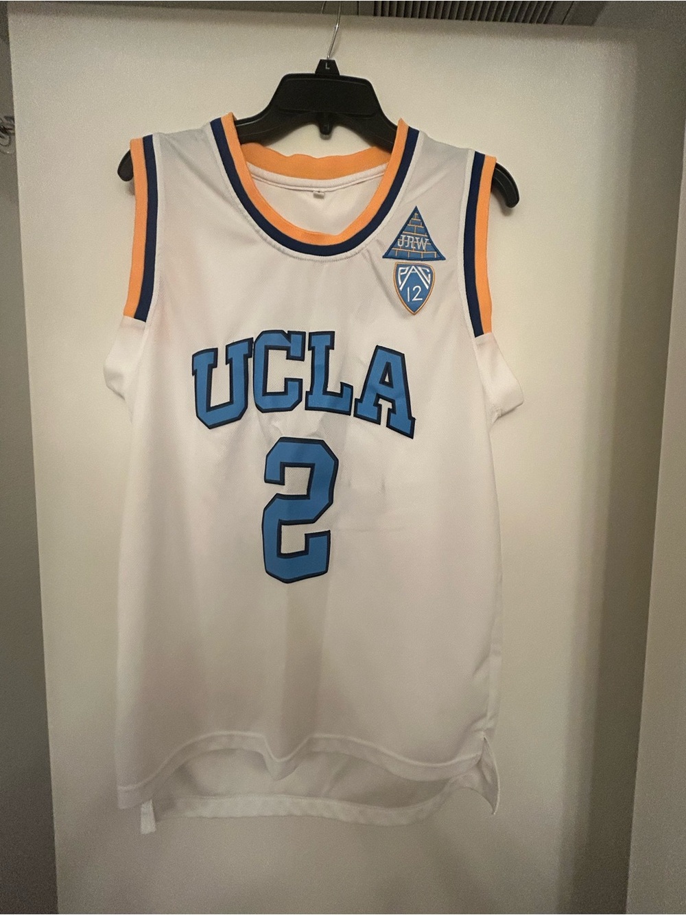 UCLA White & Blue Basketball Jersey - #2